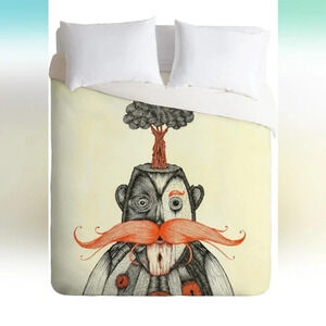 Deny Designs Duane Hosein The Immortal Doctor Duvet Cover, king